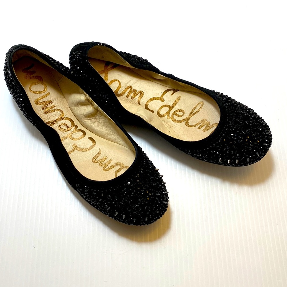 Sam Edleman Blair Studded Spiked Ballet Flats 6.5